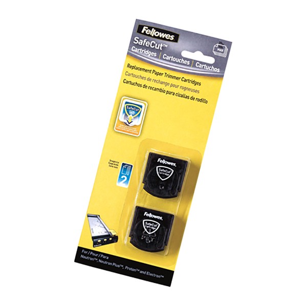 Fellowes Safecut Replacement Blades - Straight Cut (pkt/2pcs)